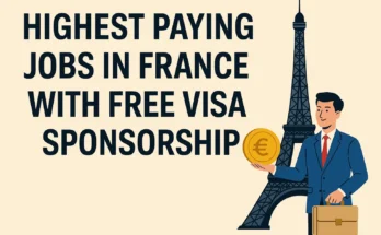 Highest Paying Jobs in France with Free Visa Sponsorship
