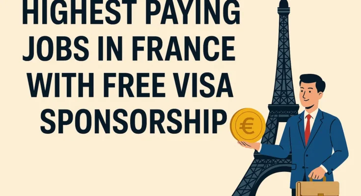 Highest Paying Jobs in France with Free Visa Sponsorship