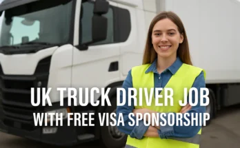 UK Truck Driver Job with Free Visa Sponsorship 2025 – Your Gateway to a High-Paying Career in the UK 🚛🇬🇧
